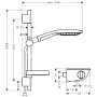 hansgrohe Raindance Select 150 Combi 90 cm DN 15