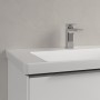 Villeroy & Boch Subway 3.0 Schrankwaschtisch 80 cm, mit 1 Hahnloch, ohne Überlauf