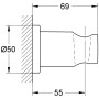GROHE Rainshower Wandbrausehalter