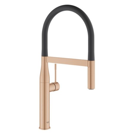 GROHE Essence Einhand-Spültischbatterie, mit Magnet für Rückführung der Spülbrause