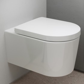 hansgrohe EluPura S Wand WC Set 540 spülrandlos mit WC-Sitz und HygieneEffect hansgrohe EluPura S Wand WC Set 540 spülrandlos mit WC-Sitz und HygieneEffect
