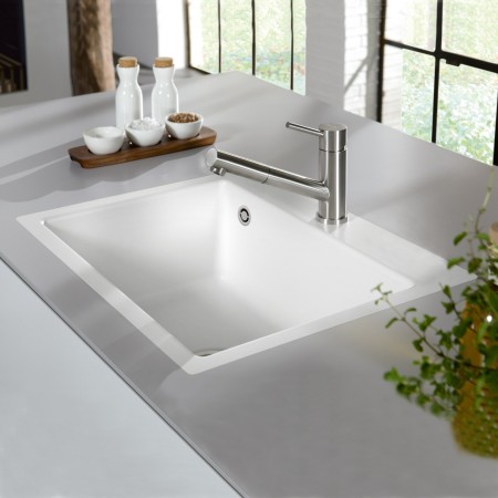 Villeroy & Boch Subway 60 S FLAT flächenbündige Spüle, Ablaufgarnitur mit Handbetätigung, inkl. Hahnlochbohrung Pos. 2