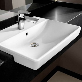 Villeroy & Boch Avento Vorbauwaschtisch 55 x 44 cm, mit Überlauf