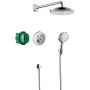 hansgrohe Raindance Select S Unterputz-Set für die Dusche
