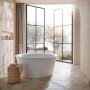 Duravit White Tulip Badewanne freistehend rund Ø 140 cm