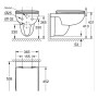 GROHE StartEdge Keramik Wand-Tiefspül-WC Set