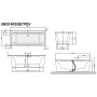 Villeroy & Boch Squaro Edge 12 Duo Badewanne 180 x 80 cm freistehend