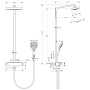 hansgrohe Raindance Select E 300 2jet Showerpipe EcoSmart