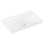 hansgrohe Xelu Q Waschbecken 80 x 48 cm ungeschliffen, ohne Hahnloch