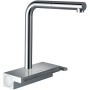 hansgrohe Aquno Select M81 Einhebel-Küchenmischer 250, Ausziehauslauf, 2jet