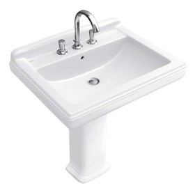 Villeroy & Boch Hommage Waschtisch 75,5 cm für 3-Loch Armatur