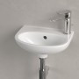 Villeroy & Boch O.novo Handwaschbecken 36 x 27,5 cm, mit Überlauf
