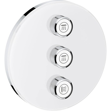 GROHE Grohtherm SmartControl 3-fach Unterputzventil Fertigmontageset, runde Ausführung