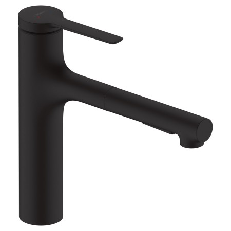 hansgrohe Zesis M33 Einhebel-Küchenarmatur 160, Ausziehbrause, 2 Strahlarten, Schlauchbox (sBox) lite