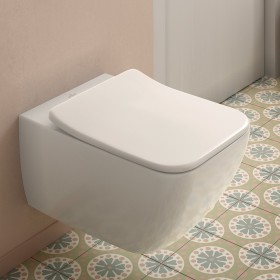 Villeroy & Boch Venticello Tiefspülklosett DirectFlush spülrandlos 37,5 x 56 cm, wandhängend Villeroy & Boch Venticello Tiefspülklosett DirectFlush spülrandlos 37,5 x 56 cm, wandhängend