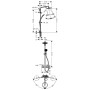 hansgrohe Raindance Select 240 Showerpipe