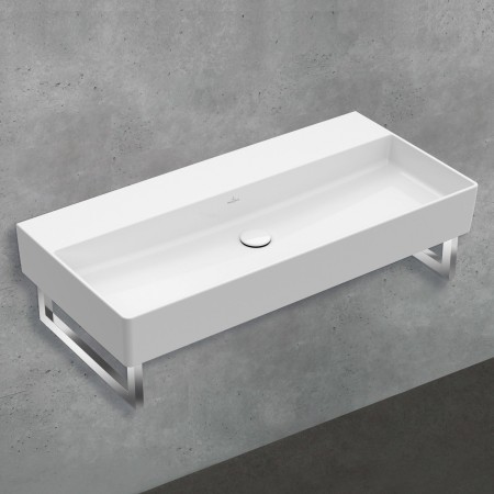 Villeroy & Boch Memento 2.0 Waschtisch 100 cm ohne Hahnloch, ohne Überlauf