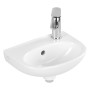 Villeroy & Boch O.novo Handwaschbecken 36 x 27,5 cm, mit Überlauf und Hahnloch rechts
