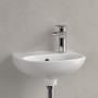 Villeroy & Boch O.novo Handwaschbecken 36 x 27,5 cm, mit Überlauf und Hahnloch rechts