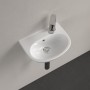 Villeroy & Boch O.novo Handwaschbecken 36 x 27,5 cm, mit Überlauf und Hahnloch rechts