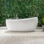Villeroy & Boch Aveo New Generation Oval-Badewanne freistehend mit Multiplex Trio