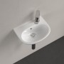 Villeroy & Boch O.novo Handwaschbecken 36 x 27,5 cm, mit Überlauf und Hahnloch rechts