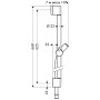 hansgrohe Unica C Brausestange 65 cm