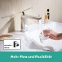hansgrohe Tecturis E Einhebel-Waschtischarmatur 110 CoolStart wassersparend+ ohne Ablaufgarnitur