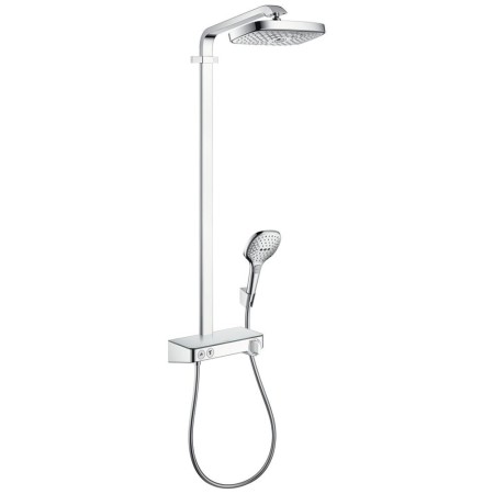 hansgrohe Raindance Select E 300 2jet Showerpipe EcoSmart