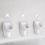 Villeroy & Boch Architectura Absaug-Urinal, mit Zielobjekt, Zulauf verdeckt