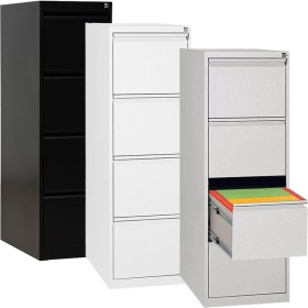Wolfstahl Hängeregistraturschrank einlbahnig 3 Schubladen 40 x 62 x 101 cm Wolfstahl Hängeregistraturschrank einbahnig 4 Schubladen 40 x 62 x 132 cm