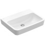 Villeroy & Boch O.novo Aufsatz-Waschtisch 65 x 46 cm ohne Überlauf, ohne Hahnloch