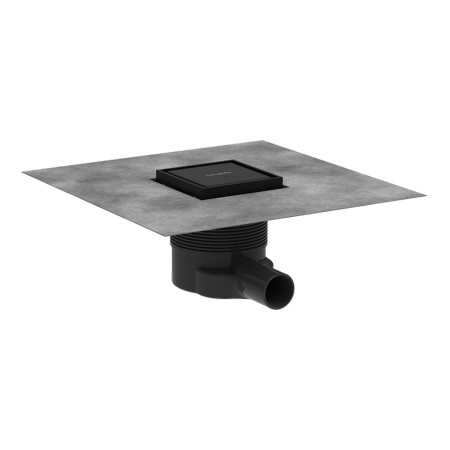 hansgrohe RainDrain Brilliance Komplettset Punktablauf 10/10 cm rückseitig befliesbar