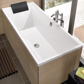 Villeroy & Boch Squaro Duo Slim Line Badewanne 169,4 x 74,4 cm
