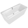 Villeroy & Boch Squaro Edge 12 Excellence Duo Badewanne 180 x 80 cm freistehend mit Wasserzulauf