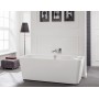 Villeroy & Boch Squaro Edge 12 Excellence Duo Badewanne 180 x 80 cm freistehend mit Wasserzulauf