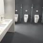 Villeroy & Boch Architectura Absaug-Urinal, mit Zielobjekt, Zulauf verdeckt