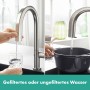 hansgrohe Aqittura M91 Filtersystem 210, Ausziehauslauf, 1jet, sBox, Starter Set