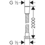 hansgrohe Metaflex Brauseschlauch 200 cm