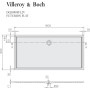 Villeroy & Boch Futurion Flat Duschwanne 180 x 90 cm