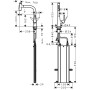 hansgrohe Talis Select M51 Einhebel-Küchenmischer 220, Ausziehbrause, 2jet, sBox