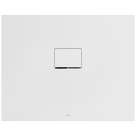 Villeroy & Boch Squaro Infinity Duschwanne 100 x 80 cm, lange Seite geschnitten