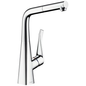 hansgrohe Metris M71 Einhebel-Küchenmischer 320, Ausziehauslauf, 1jet