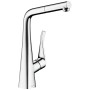 hansgrohe Metris M71 Einhebel-Küchenmischer 320, Ausziehauslauf, 1jet