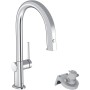 hansgrohe Aqittura M91 Filtersystem 210, Ausziehauslauf, 1jet