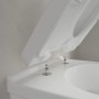 Villeroy & Boch O.novo Wand-Tiefspülklosett Compact Combi-Pack m. WC-Sitz