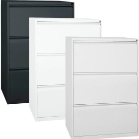 Wolfstahl Hängeregistraturschrank doppelbahnig 3 Schubladen 76 x 62 x 101 cm Wolfstahl Hängeregistraturschrank doppelbahnig 3 Schubladen 76 x 62 x 101 cm