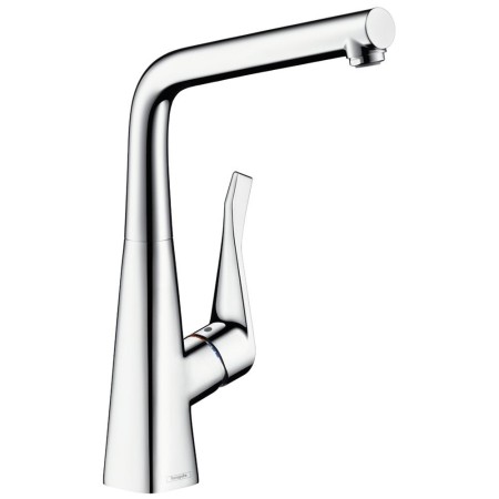 hansgrohe Metris M71 Einhebel-Küchenmischer 320, Vorfenstermontage, 1jet