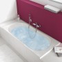 Villeroy & Boch O.novo Solo Badewanne 160 x 70 cm, Combipool Entry, Technik Position 1, mit Trio Ablaufgarnitur