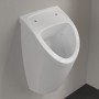 Villeroy & Boch O.novo Absaug-Urinal Compact, für Deckel, Zulauf verdeckt